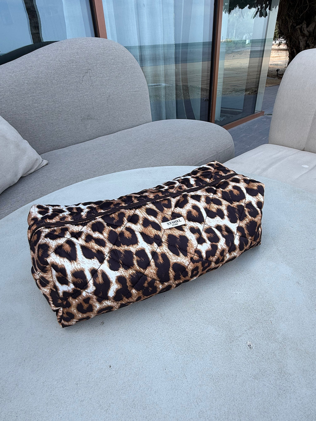 Bolsa Dyson Airwrap Leopardo
